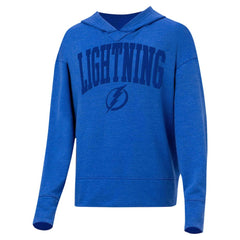 Tampa Bay Lightning Concepts Sport Women's Volley Pullover Hoodie - Blue - NHL