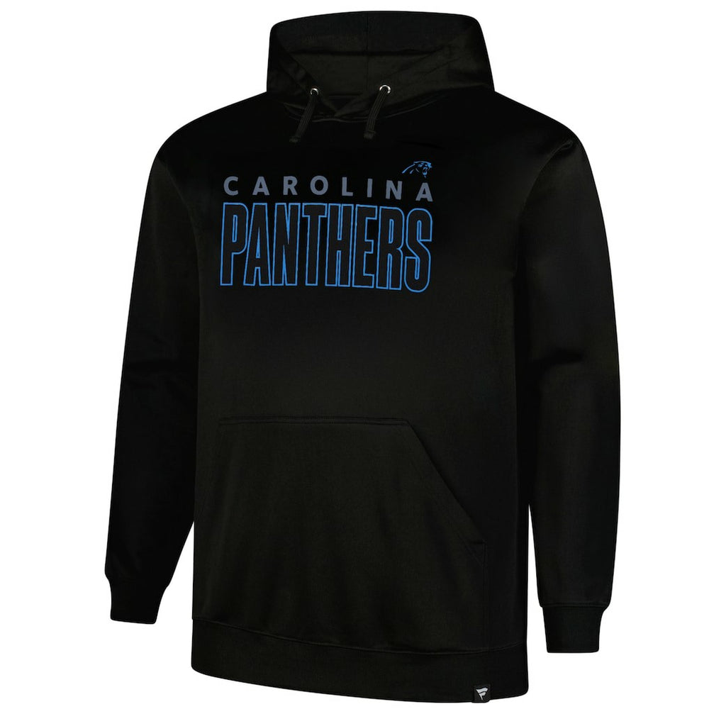 Carolina Panthers Big & Tall Fleece Pullover Hoodie Black | Fanatics