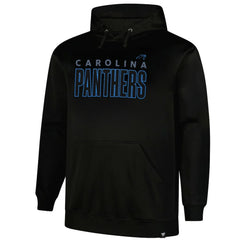 Carolina Panthers Big & Tall Fleece Pullover Hoodie Black | Fanatics