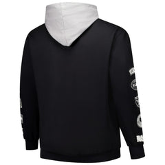 Las Vegas Raiders Big & Tall Patched Out Pullover Hoodie Black | Fanatics