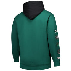 New York Jets Big & Tall Patched Out Pullover Hoodie Green | Fanatics