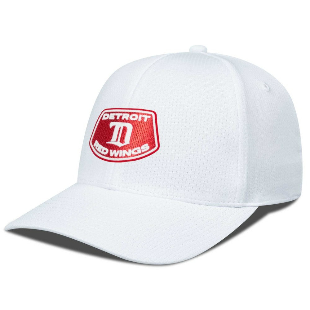 Detroit Red Wings Levelwear Retro Skylight Zephyr Adjustable Hat - White - NHL