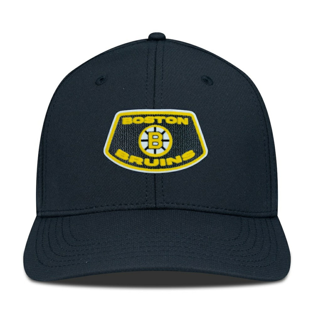 Boston Bruins Levelwear Retro Skylight Rise Flex Hat - Black - NHL