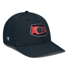 Chicago Blackhawks Levelwear Retro Skylight Rise Flex Hat - Black - NHL
