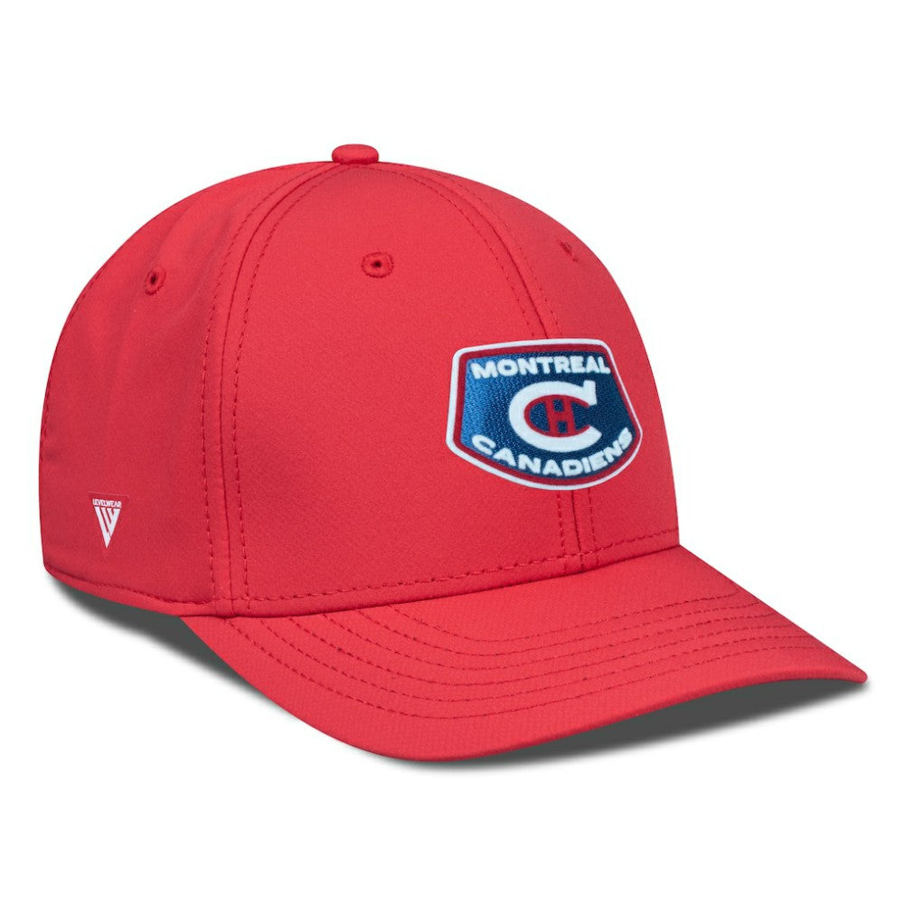 Montreal Canadiens Levelwear Retro Skylight Rise Flex Hat - Red - NHL