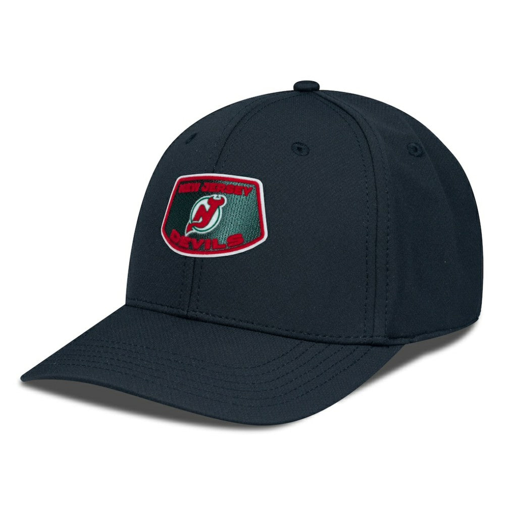 New Jersey Devils Levelwear Retro Skylight Rise Flex Hat - Black - NHL