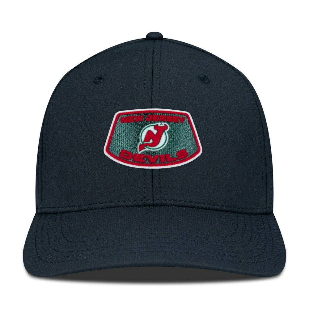 New Jersey Devils Levelwear Retro Skylight Rise Flex Hat - Black - NHL