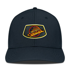 Vancouver Canucks Levelwear Retro Skylight Rise Flex Hat - Black - NHL