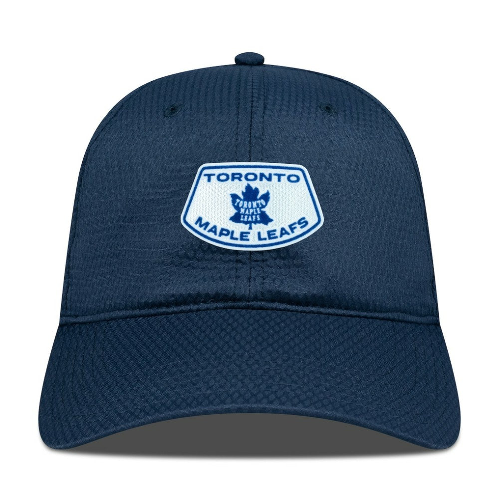 Toronto Maple Leafs Levelwear Retro Skylight Matrix Adjustable Hat - Navy - NHL