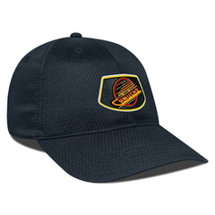 Vancouver Canucks Levelwear Retro Skylight Matrix Adjustable Hat - Black - NHL