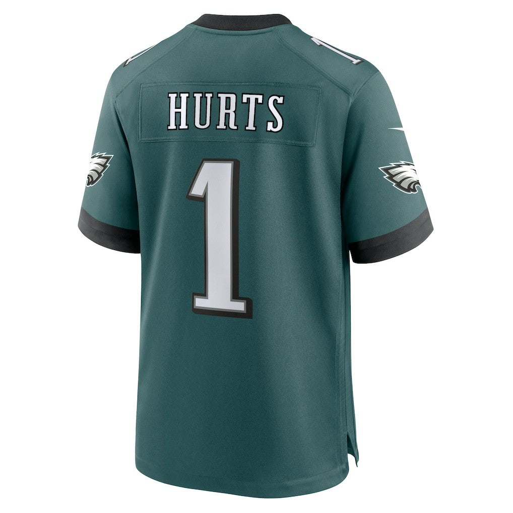 Jalen Hurts Philadelphia Eagles Team Game Jersey Midnight Green | Nike for Sale