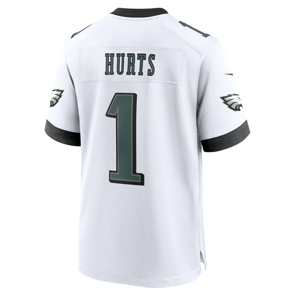 Jalen Hurts Philadelphia Eagles White Game Jersey White | Nike for Sale
