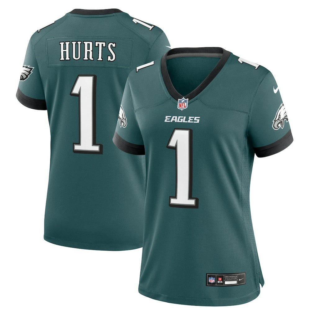 Jalen Hurts Philadelphia Eagles Women's Team Game Jersey Midnight Green | Nike for Sale
