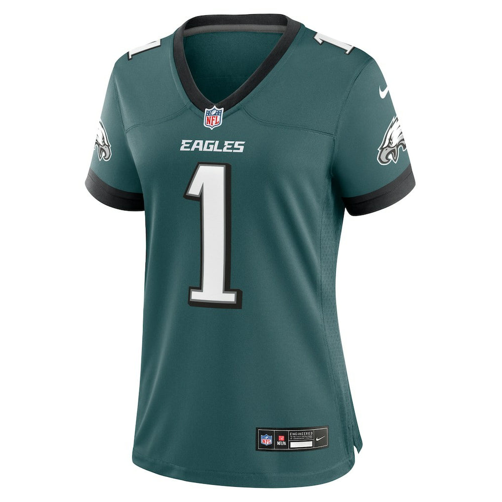 Jalen Hurts Philadelphia Eagles Women's Team Game Jersey Midnight Green | Nike for Sale