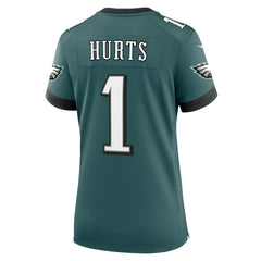 Jalen Hurts Philadelphia Eagles Women's Team Game Jersey Midnight Green | Nike for Sale