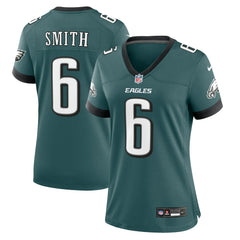 DeVonta Smith Philadelphia Eagles Women's Team Game Jersey Midnight Green | Nike for Sale