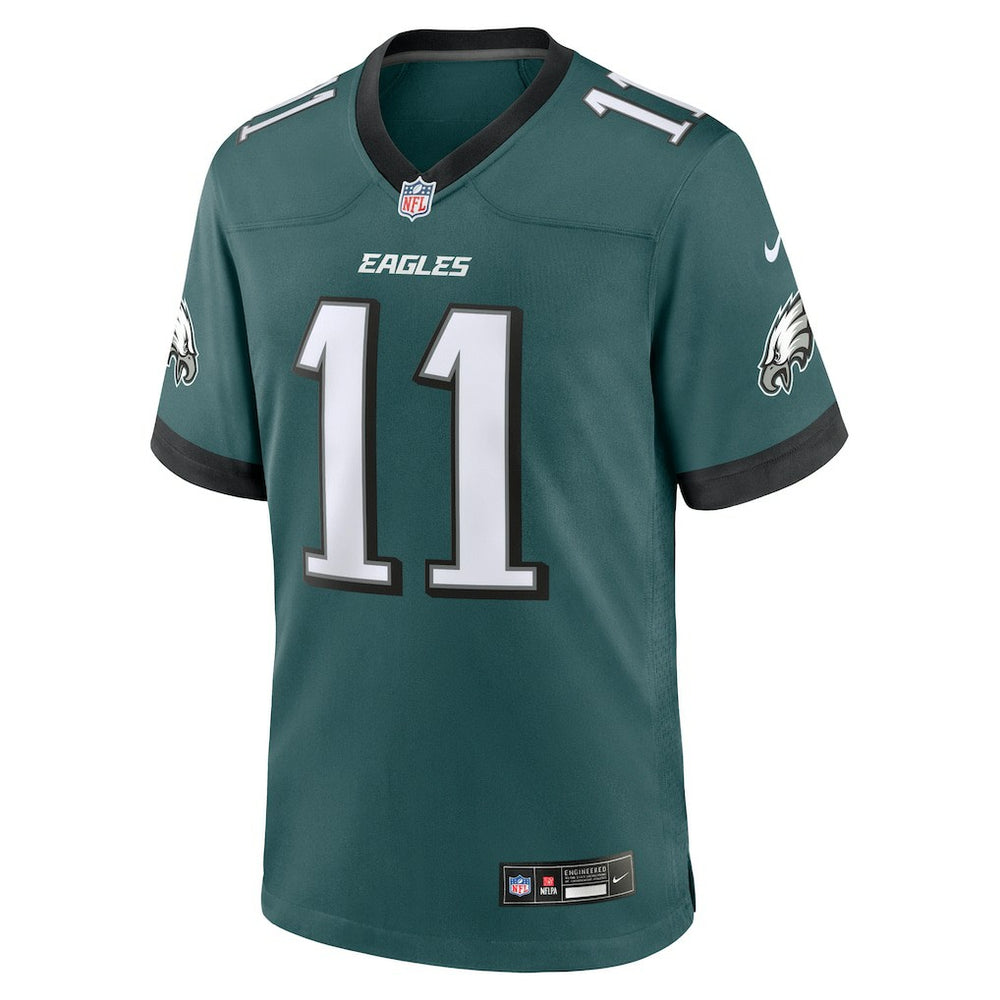 A.J. Brown Philadelphia Eagles Team Game Jersey Midnight Green | Nike for Sale