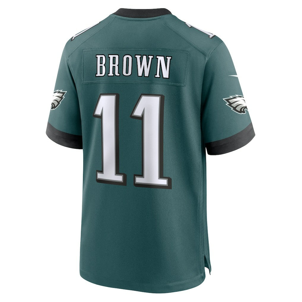 A.J. Brown Philadelphia Eagles Team Game Jersey Midnight Green | Nike for Sale