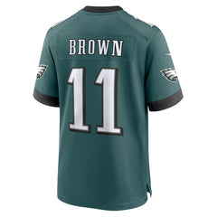 A.J. Brown Philadelphia Eagles Team Game Jersey Midnight Green | Nike for Sale