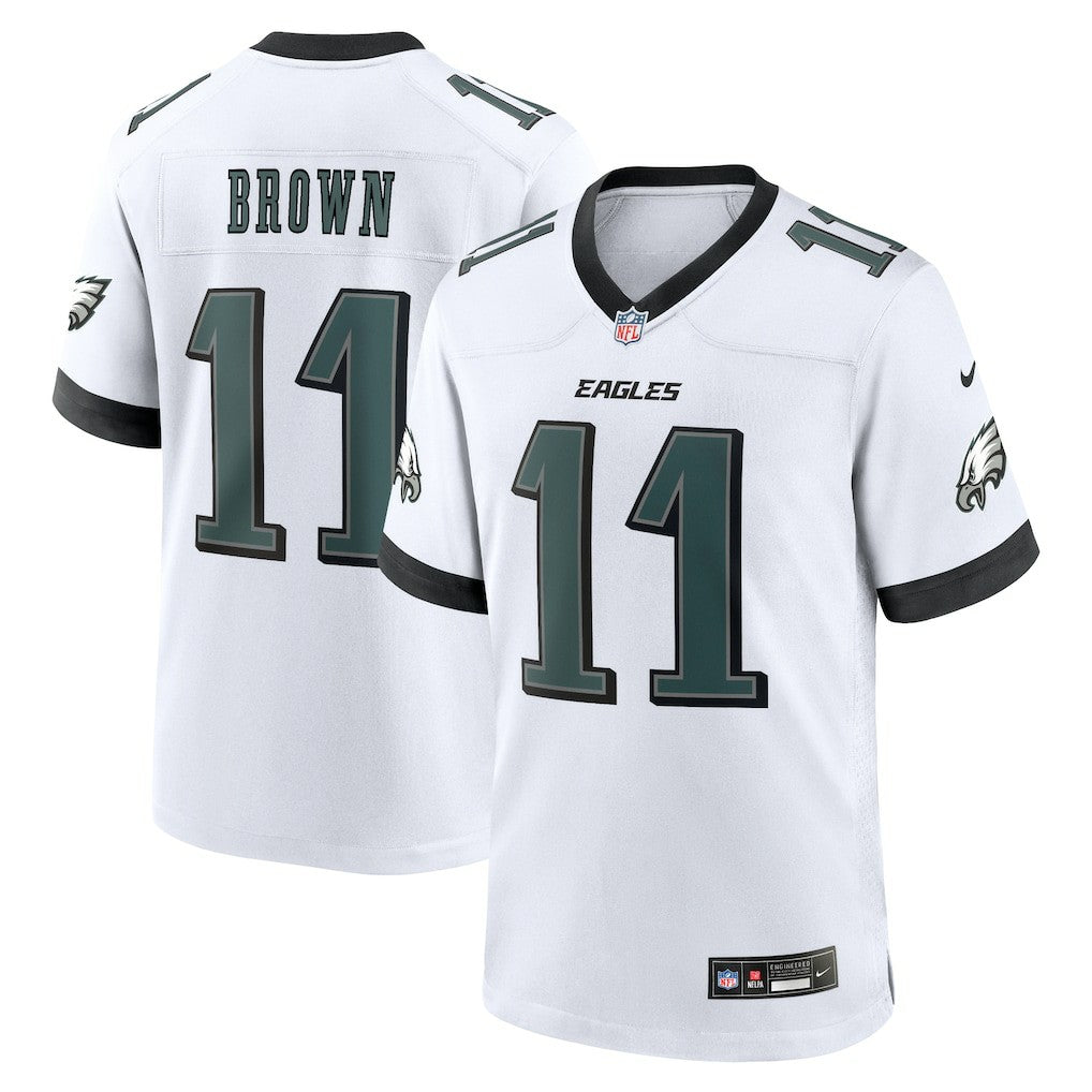 A.J. Brown Philadelphia Eagles White Game Jersey White | Nike for Sale