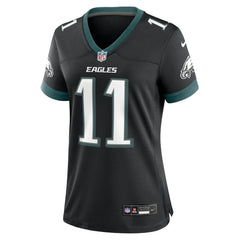 A.J. Brown Philadelphia Eagles Women's Alternate Game Jersey Black | Nike for Sale