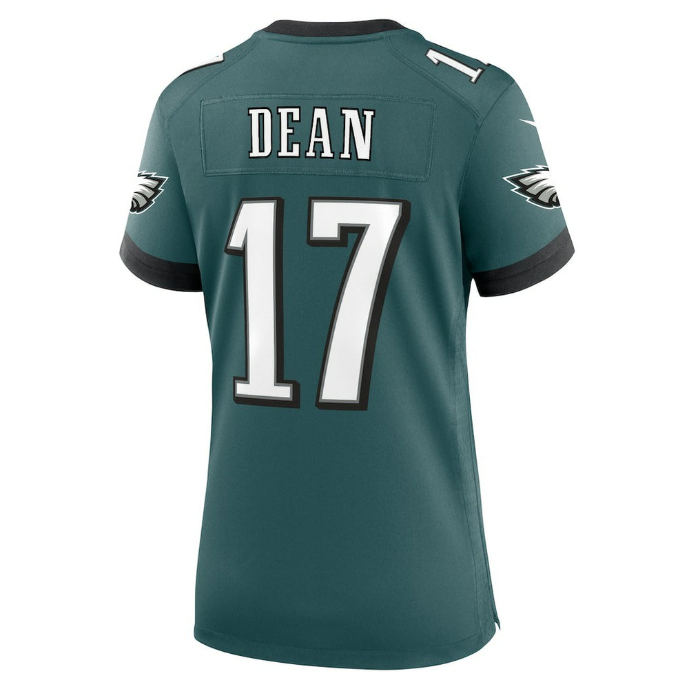 Nakobe Dean Philadelphia Eagles Women's Team Game Jersey Midnight Green | Nike for Sale