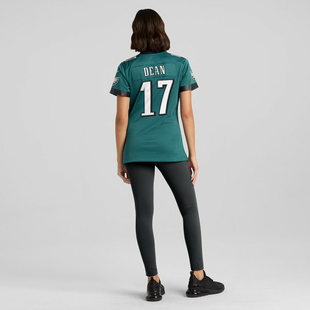Nakobe Dean Philadelphia Eagles Women's Team Game Jersey Midnight Green | Nike for Sale
