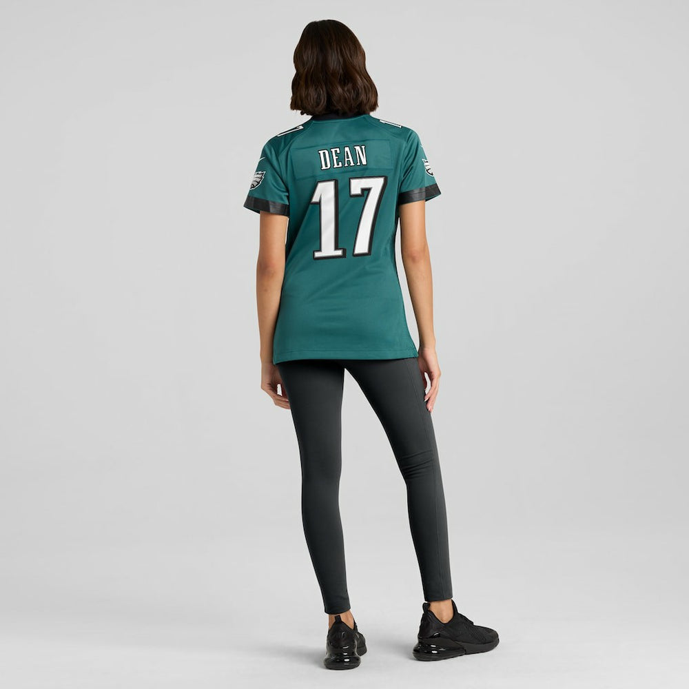 Nakobe Dean Philadelphia Eagles Women's Team Game Jersey Midnight Green | Nike for Sale