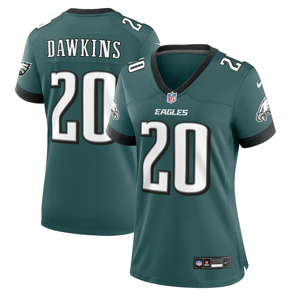 Brian Dawkins Philadelphia Eagles Women's Retired Player Game Jersey Midnight Green | Nike for Sale