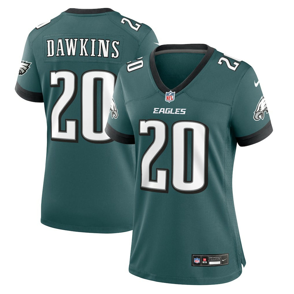 Brian Dawkins Philadelphia Eagles Women's Retired Player Game Jersey Midnight Green | Nike for Sale