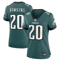 Brian Dawkins Philadelphia Eagles Women's Retired Player Game Jersey Midnight Green | Nike for Sale