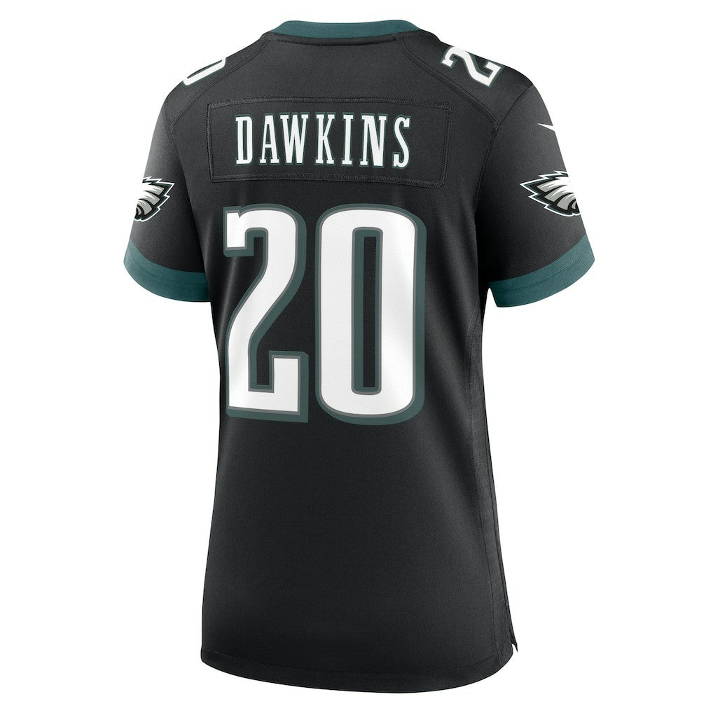Brian Dawkins Philadelphia Eagles Women's Alternate Game Jersey Black | Nike for Sale