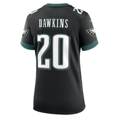 Brian Dawkins Philadelphia Eagles Women's Alternate Game Jersey Black | Nike for Sale