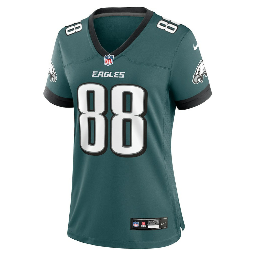 Dallas Goedert Philadelphia Eagles Women's Team Game Jersey Midnight Green | Nike for Sale