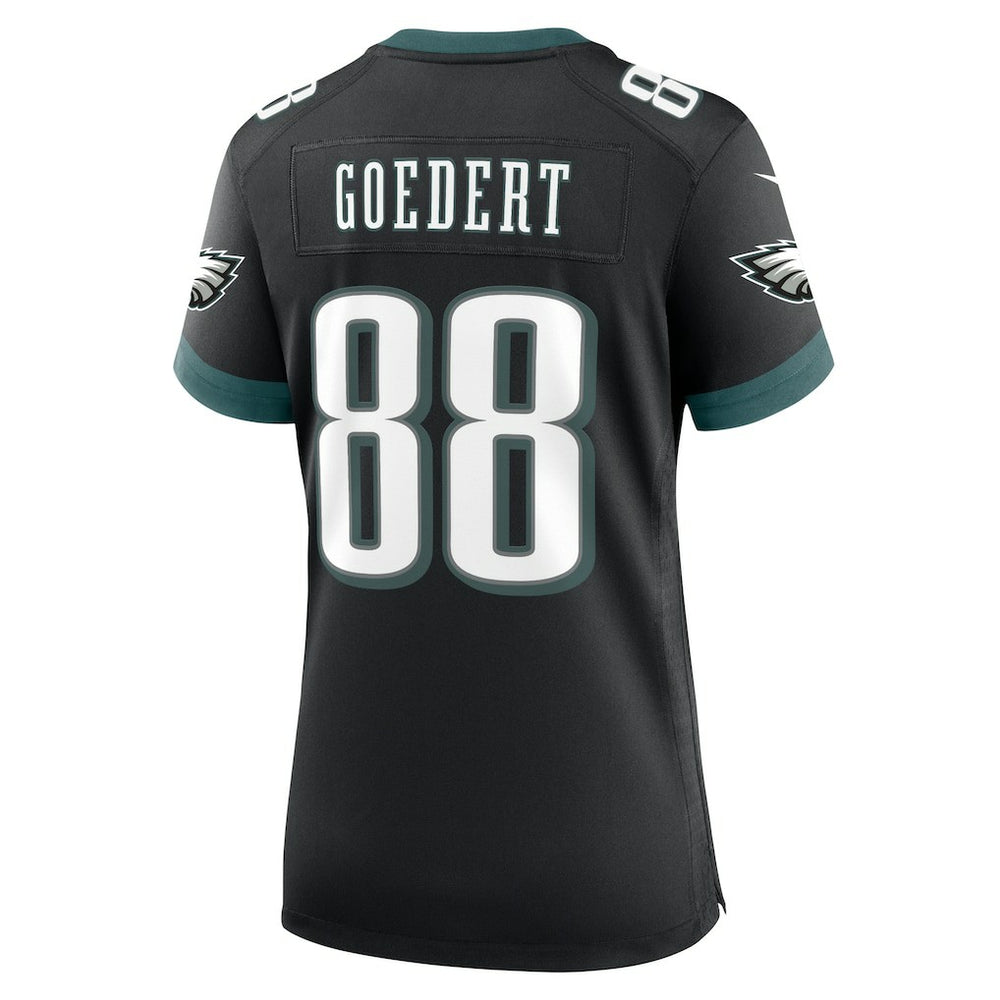 Dallas Goedert Philadelphia Eagles Women's Alternate Game Jersey Black | Nike for Sale