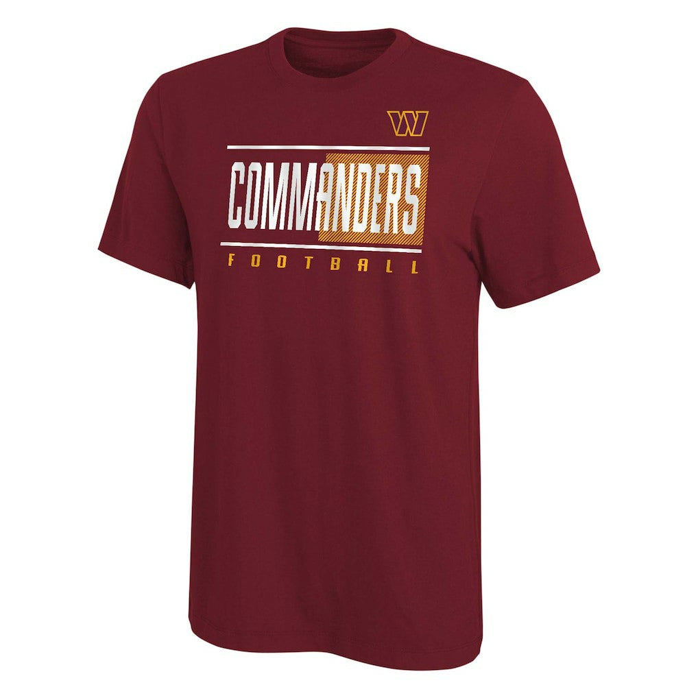 Washington Commanders Youth Pumped Up T-Shirt Burgundy | NFL