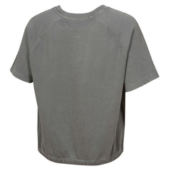 Detroit Lions Women's Mineral Wash Short Sleeve Top Gray | NFL