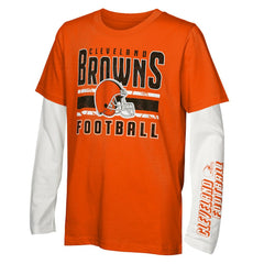 Cleveland Browns Preschool In the Mix T-Shirt Combo Set | NFL