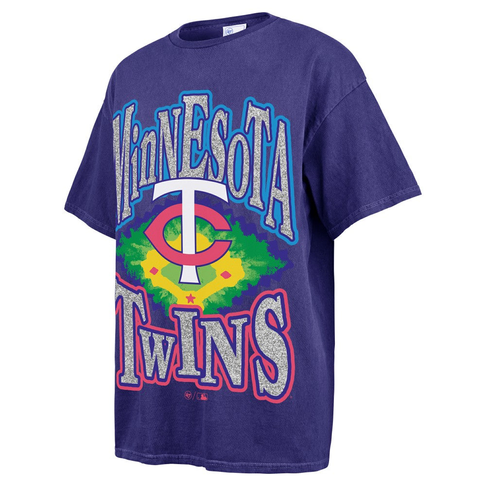 Minnesota Twins '47 Women's Flashing Lights Boyfriend T-Shirt - MLB