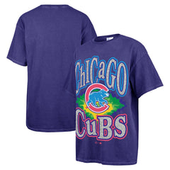 Chicago Cubs '47 Women's Flashing Lights Boyfriend T-Shirt - MLB