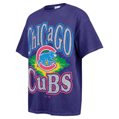Chicago Cubs '47 Women's Flashing Lights Boyfriend T-Shirt - MLB