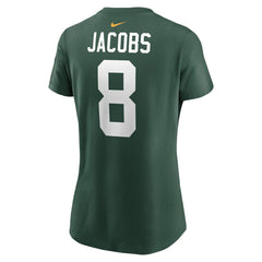 Josh Jacobs Green Bay Packers Women's Player Name & Number T-Shirt Green | Nike for Sale