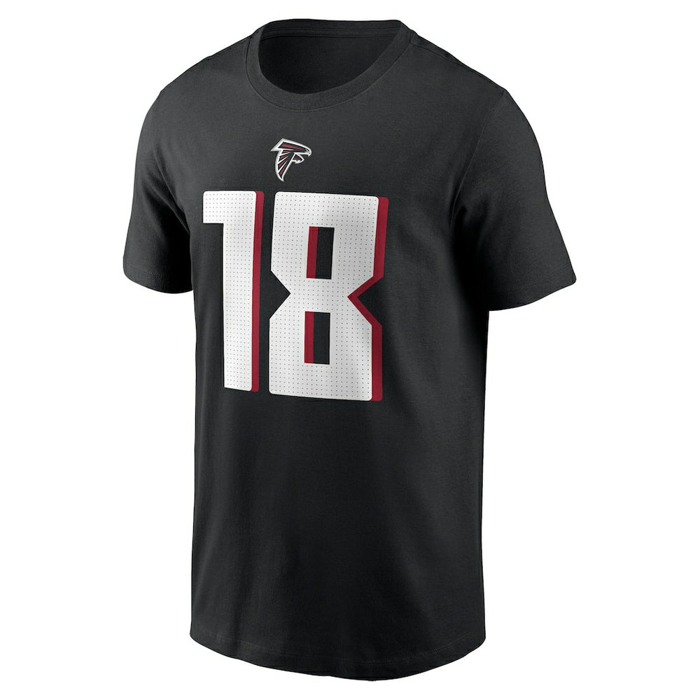 Kirk Cousins Atlanta Falcons Player Name & Number T-Shirt Black | Nike for Sale
