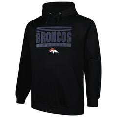 Denver Broncos Big & Tall Pop Pullover Hoodie Black | Fanatics