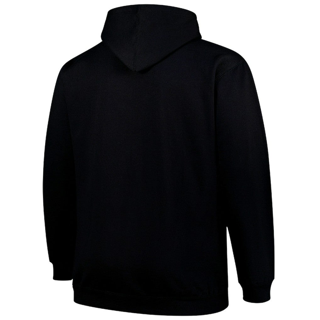 Chicago Bears Big & Tall Pop Pullover Hoodie Black | Fanatics