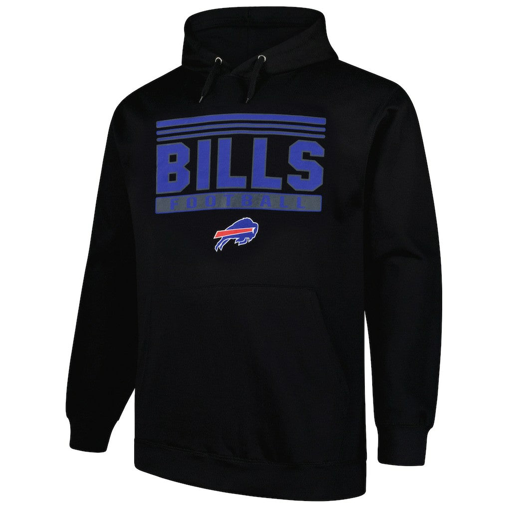 Buffalo Bills Big & Tall Pop Pullover Hoodie Black | Fanatics