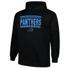 Carolina Panthers Big & Tall Pop Pullover Hoodie Black | Fanatics