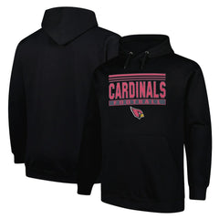 Arizona Cardinals Big & Tall Pop Pullover Hoodie Black | Fanatics