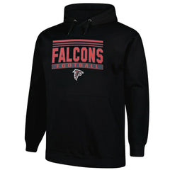 Atlanta Falcons Big & Tall Pop Pullover Hoodie Black | Fanatics