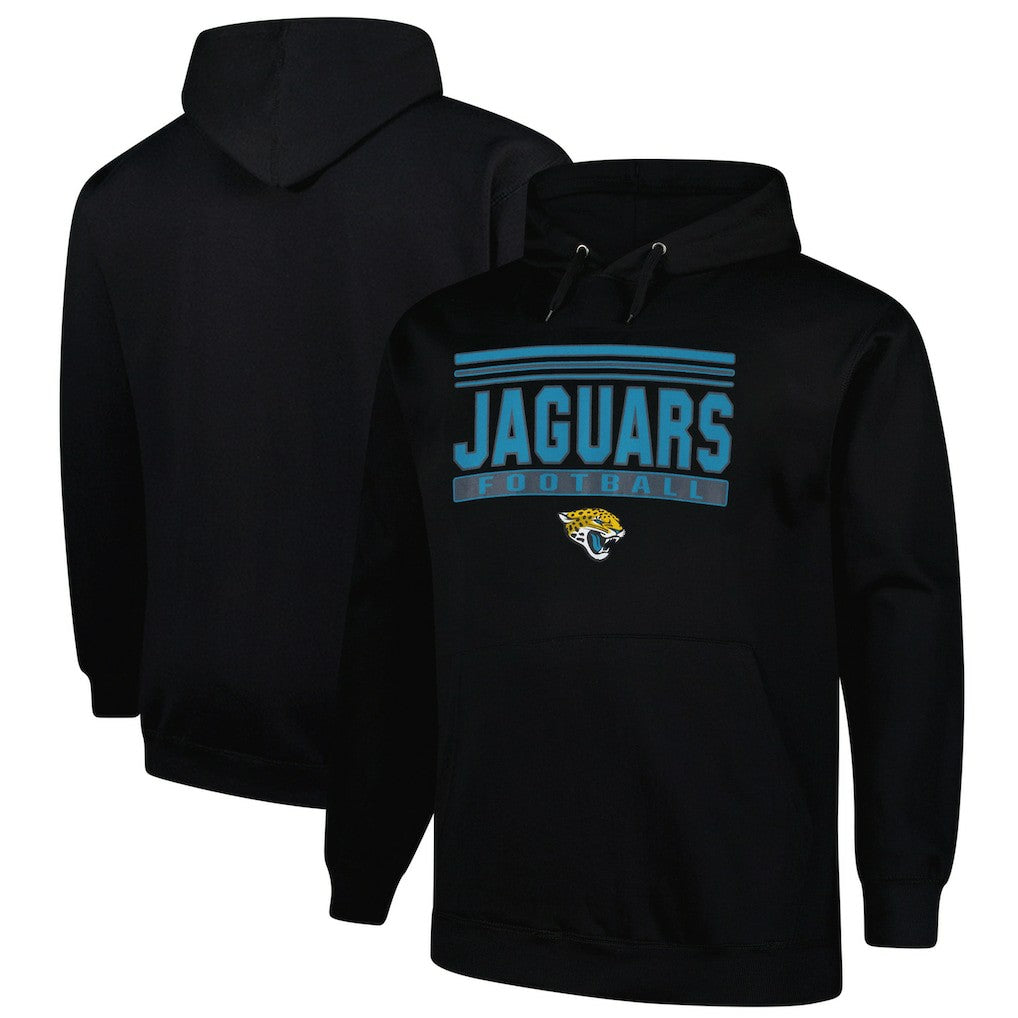 Jacksonville Jaguars Big & Tall Pop Pullover Hoodie Black | Fanatics